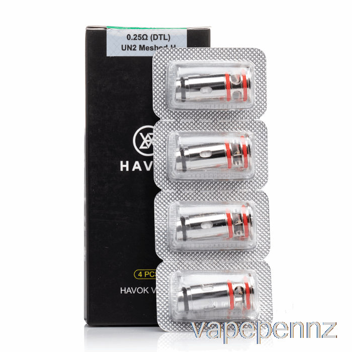 Uwell HAVOK Replacement Coils 0.25ohm UN2 Meshed-H Coils VAPE NZ